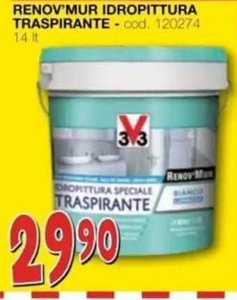 Renov'Mur idropittura traspirante