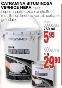Mondo Brico Catramina bituminosa vernice nera offerta