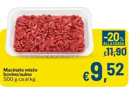 Qui Discount Macinato misto bovino/suino offerta