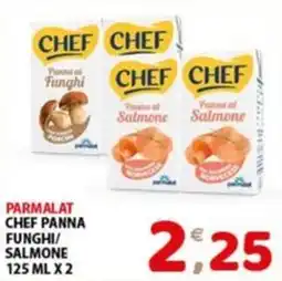 Mio Market Parmalat Chef Panna Funghi/Salmone offerta