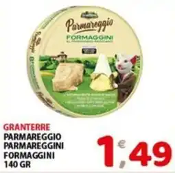 Mio Market Granterre Parmareggio Formaggini offerta