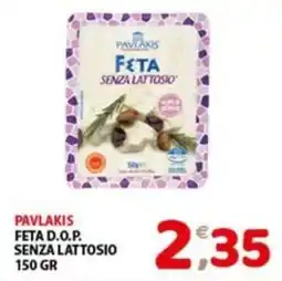 Mio Market Pavlikis feta senza lattosio offerta