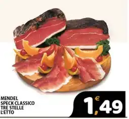 Premium Supermercati Mendel speck classico tre stelle offerta