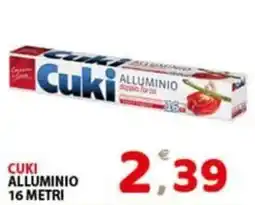 Premium Supermercati Cuki alluminio offerta