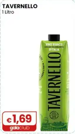 Gala Supermercati Tavernello vino bianco offerta