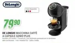 Leonardelli DeLonghi macchina caffè a capsule genio plus offerta