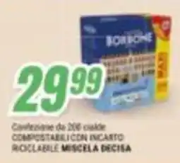 Leonardelli Cialde compostabili Borbone offerta