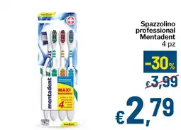Qui Discount Spazzolino professional Mentadent offerta