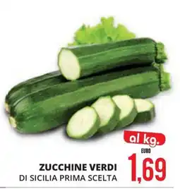Mazzeo Supermercati Zucchine verdi di Sicilia prima scelta offerta