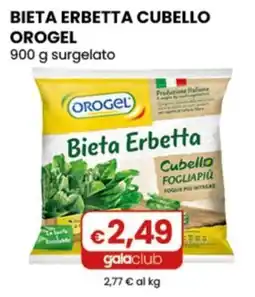 Gala Supermercati Bieta Erbetta Cubello offerta