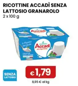 Gala Supermercati Ricottine Accadì senza lattosio offerta