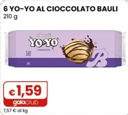Gala Supermercati Yo-Yo al cioccolato Bauli offerta