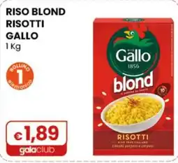 Gala Supermercati Riso blond Gallo offerta