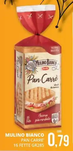 Mazzeo Supermercati Mulino Bianco Pan Carre' offerta