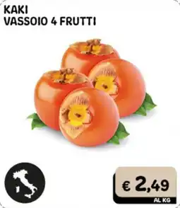 Gala Supermercati Kaki vassoio 4 frutti offerta
