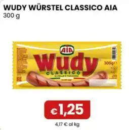 Gala Supermercati Wudy würstel classico AIA offerta
