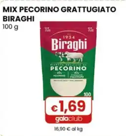 Gala Supermercati Mix pecorino grattugiato Biraghi offerta