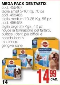 Mondo Brico Pedigree Dentastix offerta