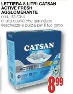 Mondo Brico Lettiera Catsan Active Fresh offerta