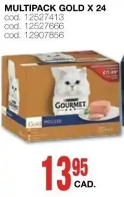 Mondo Brico Gourmet Gold Mousseline offerta