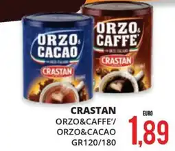 Mazzeo Supermercati Crastan orzo&caffè/orzo&cacao offerta