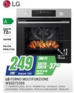 Leonardelli LG forno multifunzione offerta