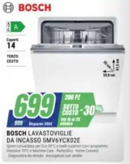 Leonardelli Bosch lavastoviglie da incasso offerta