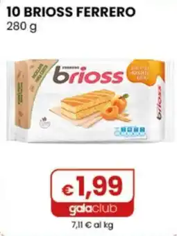 Gala Supermercati Brioss Ferrero offerta