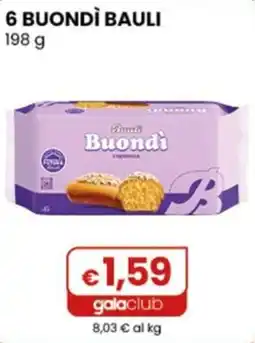 Gala Supermercati Buondì Bauli offerta