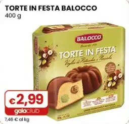 Gala Supermercati Torte in festa Balocco offerta