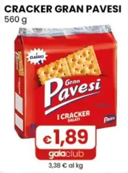 Gala Supermercati Cracker Gran Pavesi offerta
