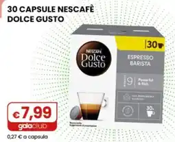 Gala Supermercati Capsule Nescafé Dolce Gusto Espresso Barista offerta