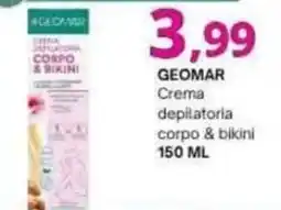 Irys Geomar crema depilatoria corpo & bikini offerta