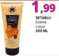 Irys Setablu crema corpo offerta