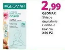Irys Geomar strisce depilatorie gambe e braccia offerta