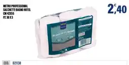 Adhoc Sacchetti bagno hotel Metro Professional offerta
