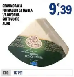 Adhoc Formaggio da tavola Gran Moravia offerta