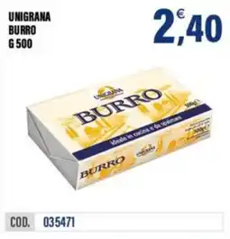 Adhoc Unigrana burro offerta