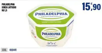Philadelphia senza lattosio
