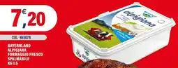 Adhoc Bayernland Alpigiana Formaggio Fresco Spalmabile offerta