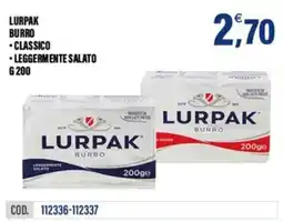 Adhoc Lurpak burro classico leggermente salato offerta