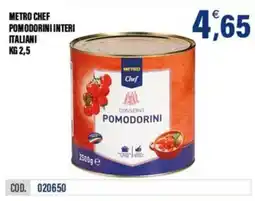 Adhoc Metro Chef conserve pomodorini offerta
