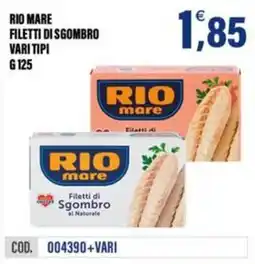 Adhoc Rio mare Filetti di Sgombro offerta