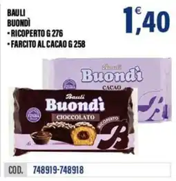 Adhoc Bauli Buondì Cioccolato offerta