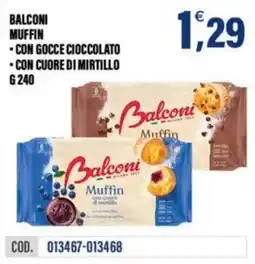 Adhoc Balconi Muffin offerta