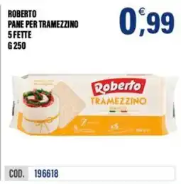 Adhoc Roberto pane per tramezzino offerta