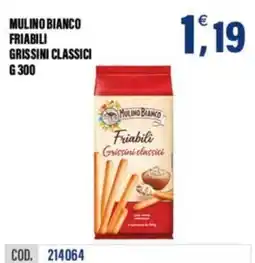 Adhoc Mulino Bianco Friabili Grissini classici offerta