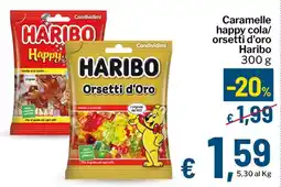 Qui Discount Haribo orsetti d'oro offerta