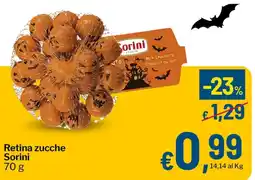 Qui Discount Retina zucche Sorini offerta