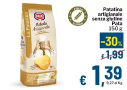 Qui Discount Patatina artigianale senza glutine Pata offerta
